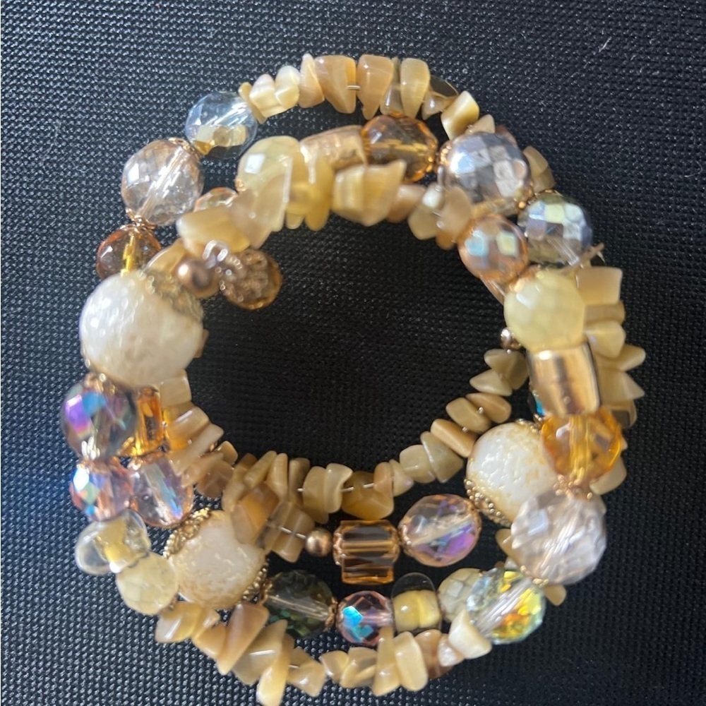 Four Strands Beaded Bracelet